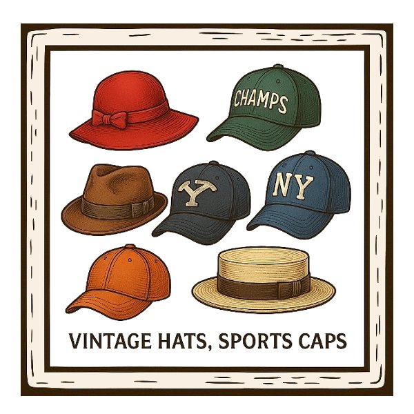 Hats, Caps, Visors, Fidora collectibles and memorabilia